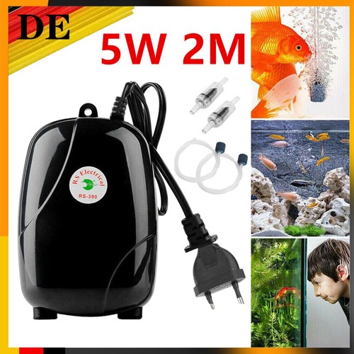 Pompa ossigeno acquario set - , 5w